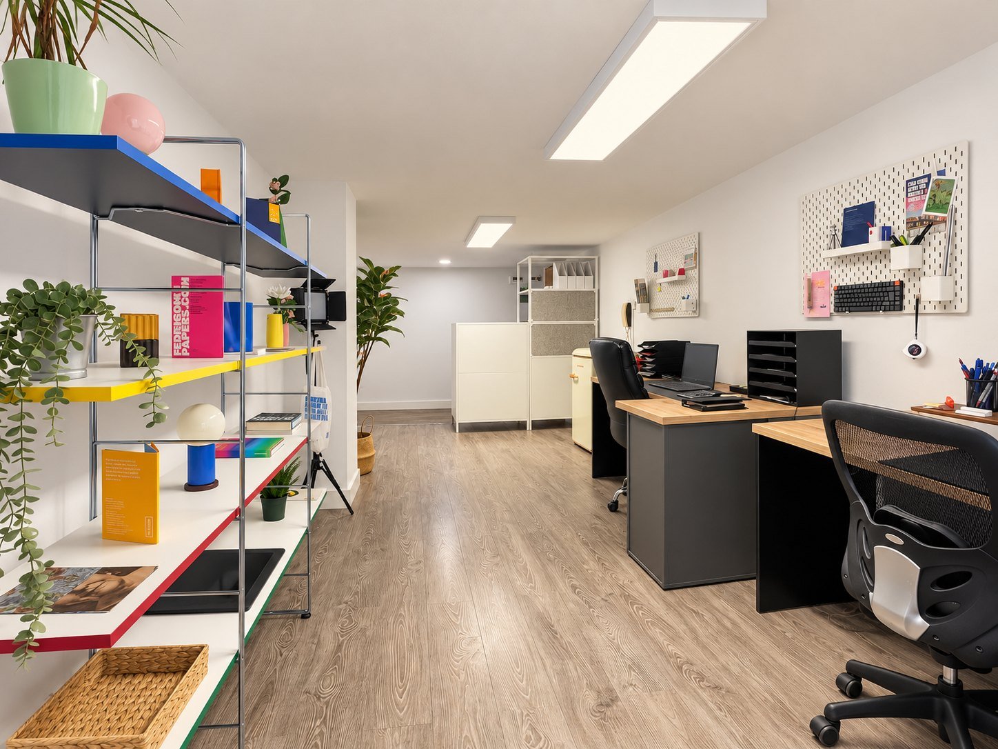 Interior de Razza Estudio, estudio creativo en Santander