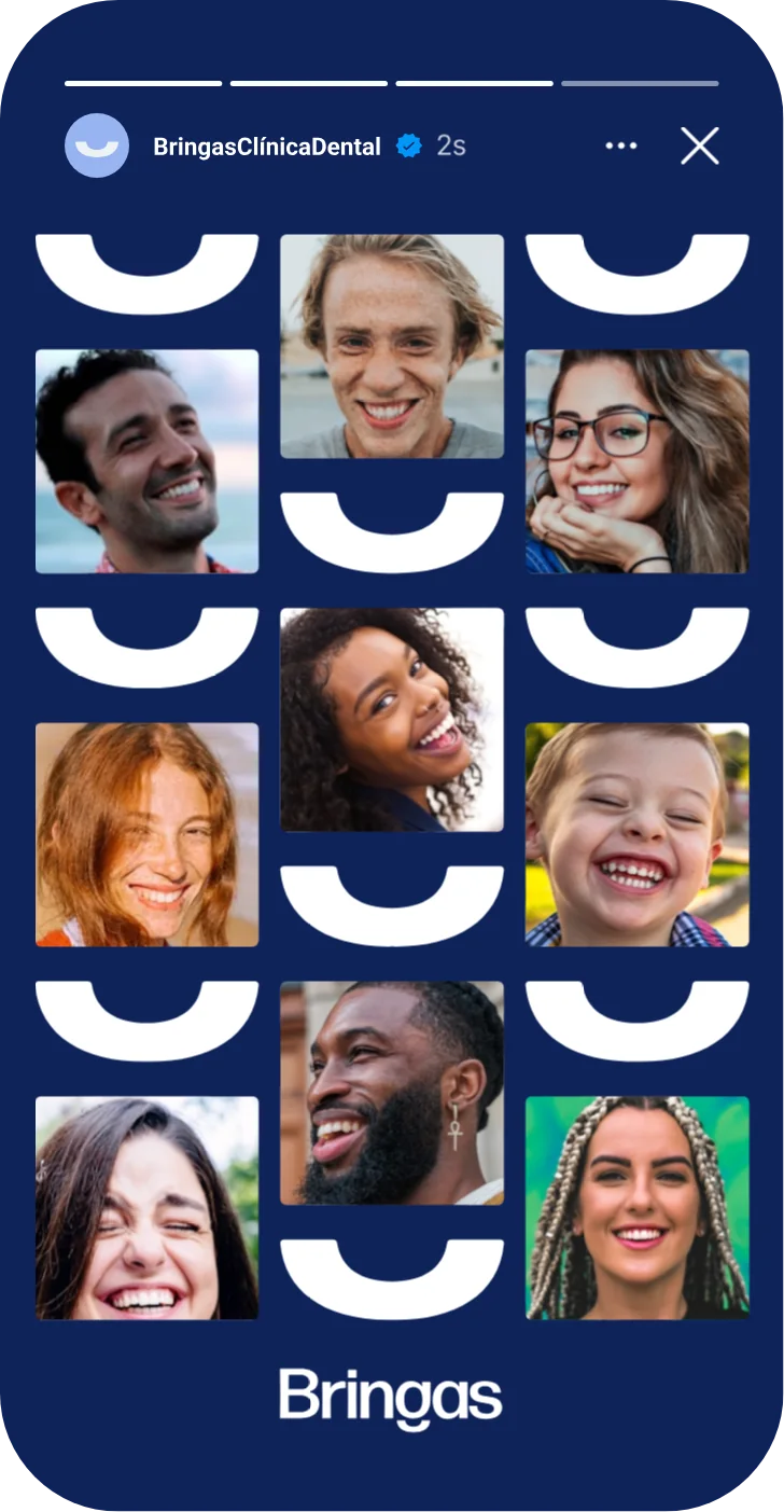 Story de Bringas: mosaico de sonrisas